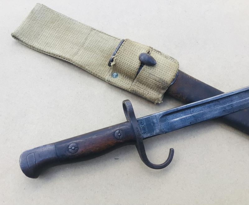 Australian Issue Pattern 1907 Hooked Quillon Bayonet