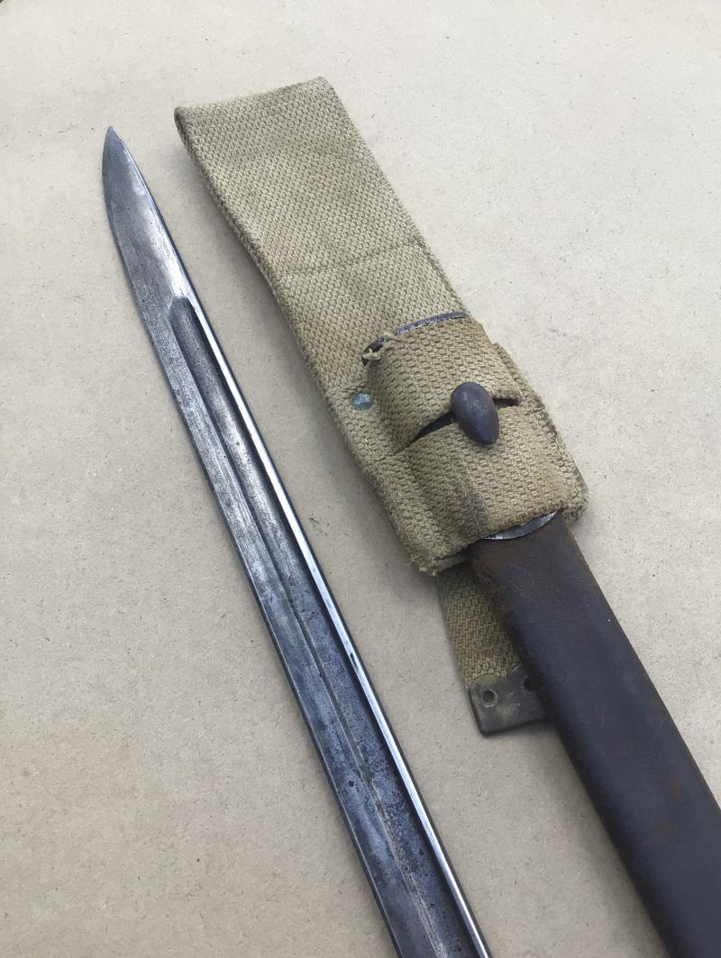 Australian Issue Pattern 1907 Hooked Quillon Bayonet