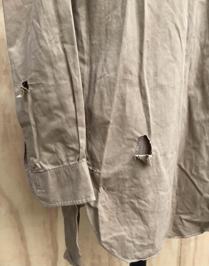 Australia WW2 Named Army Officers Cotton Shirt