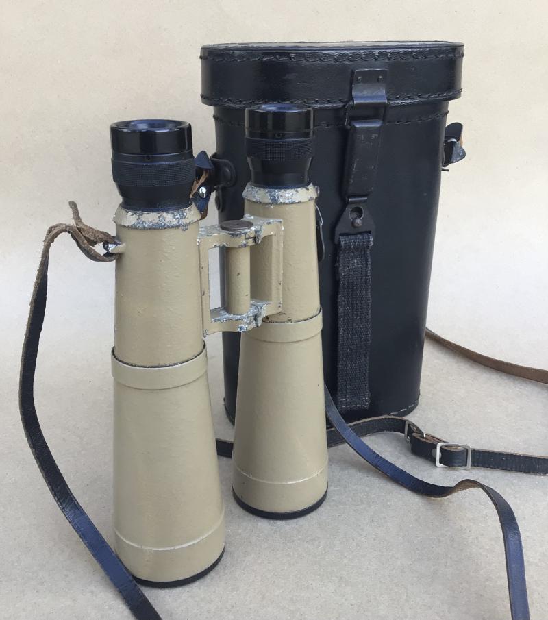 German WW2. WH 10x50 Panzer Binocular in Case