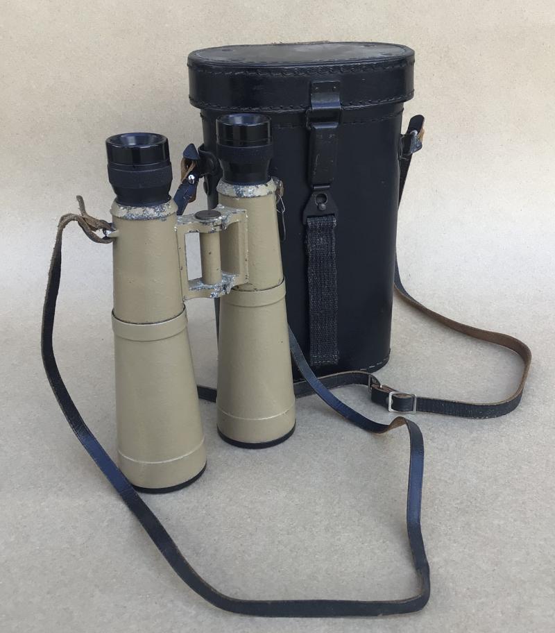German WW2. WH 10x50 Panzer Binocular in Case