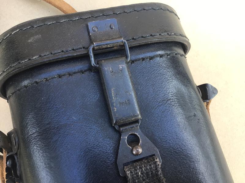 German WW2. WH 10x50 Panzer Binocular in Case