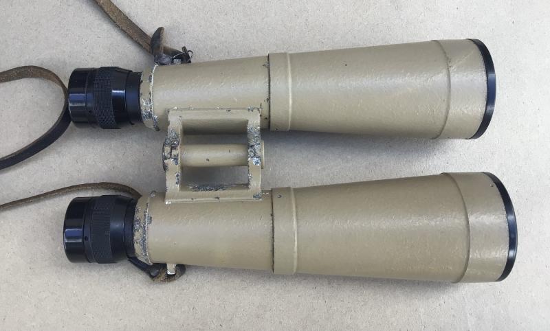 German WW2. WH 10x50 Panzer Binocular in Case
