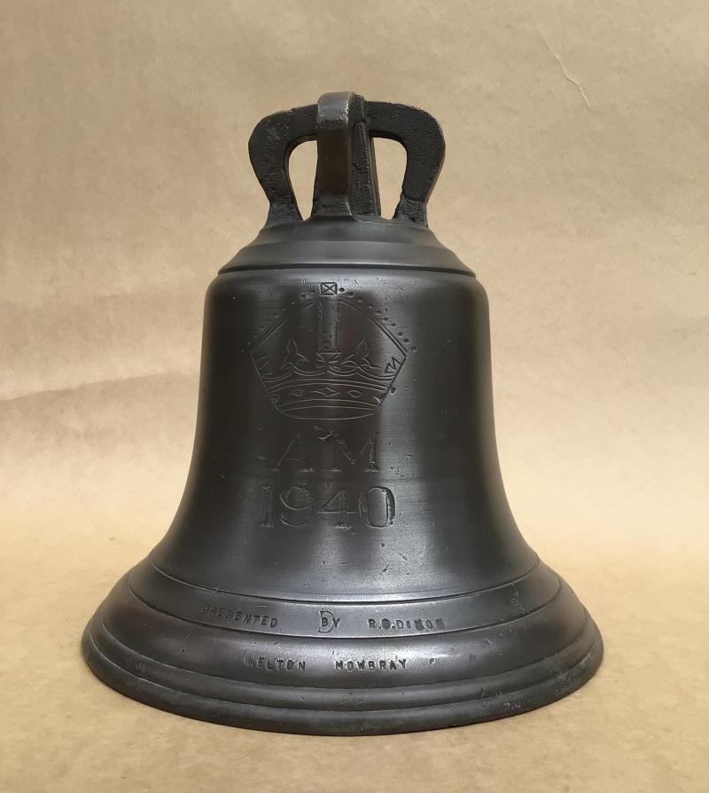 Rare WW2 Battle of Britain RAF “Scramble” Bell - 1940 Dated