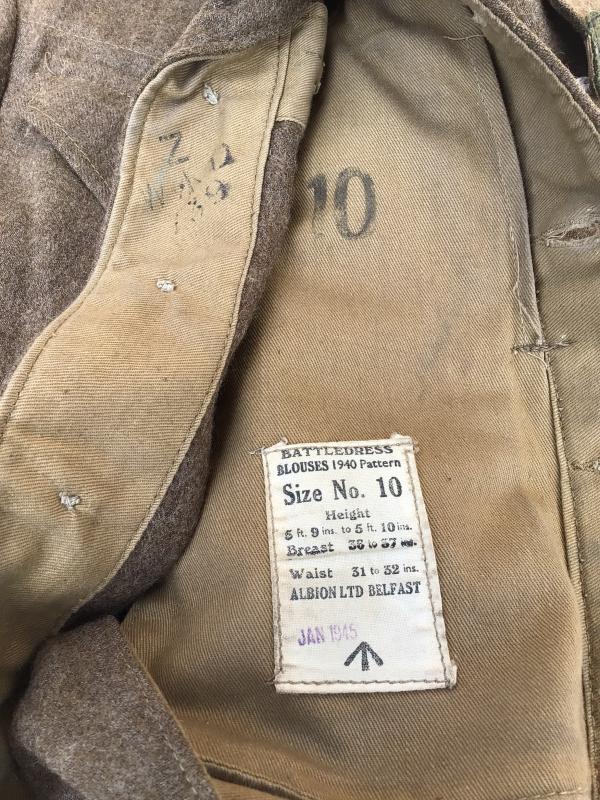 British WW2 Army Corps of Military Police Battledress Blouse