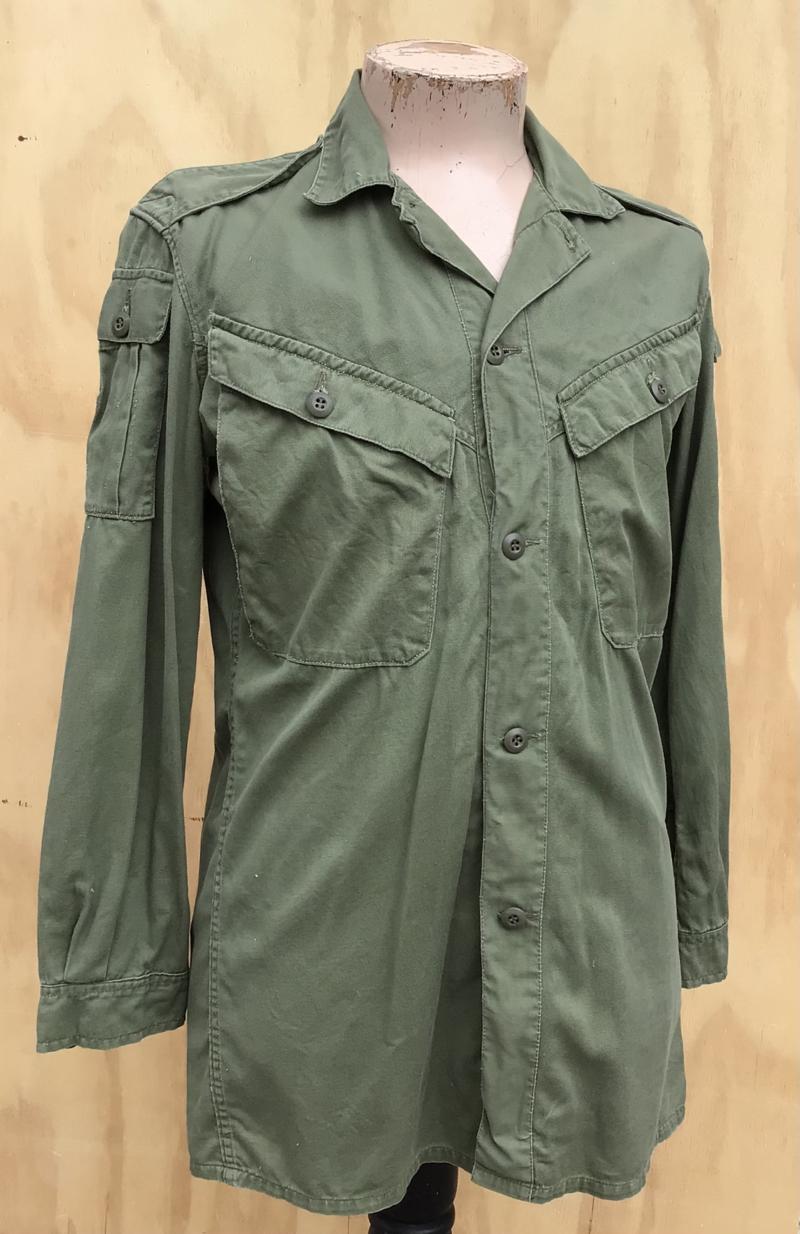 Australia Vietnam War Jungle Greens Pixie Shirt -1970