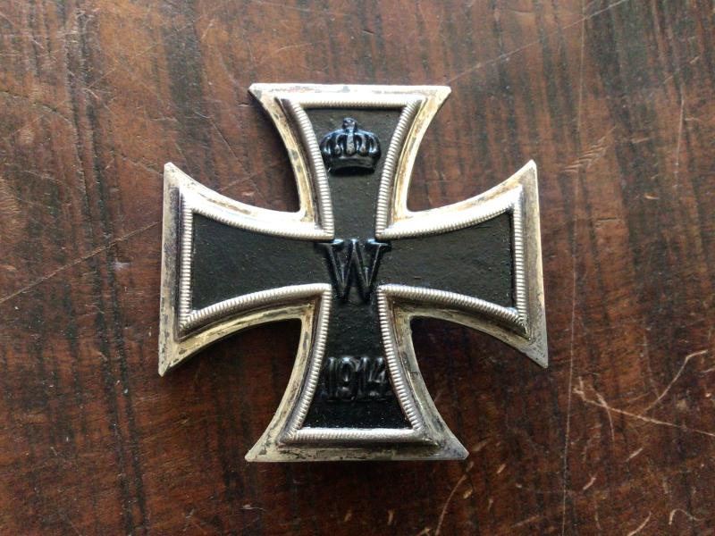 Germany WW1  1914 Iron Cross1st Class by K.A.G