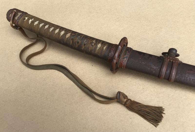 WW2 Japanese Army Officer Shin Gunto Sword