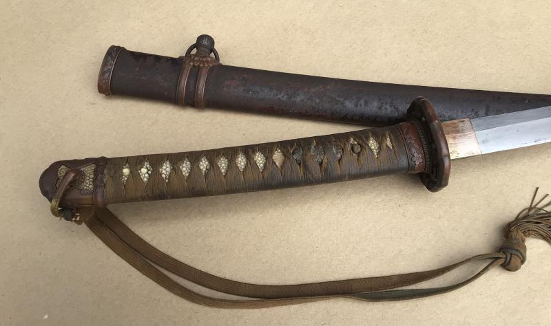 WW2 Japanese Army Officer Shin Gunto Sword