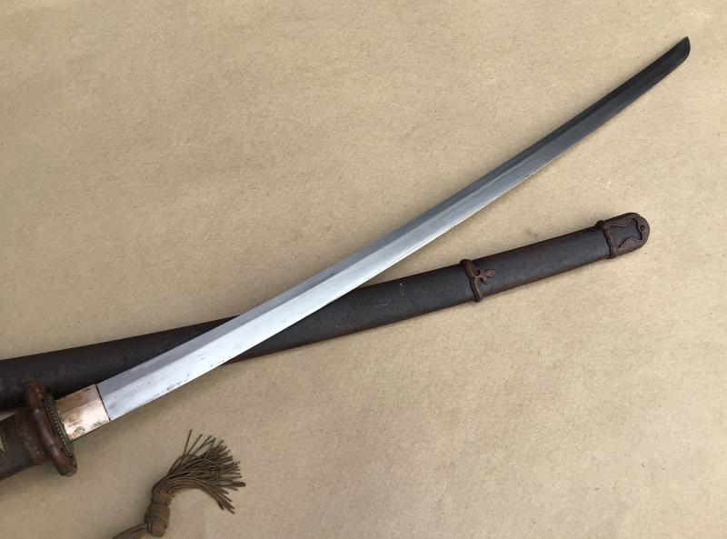 WW2 Japanese Army Officer Shin Gunto Sword