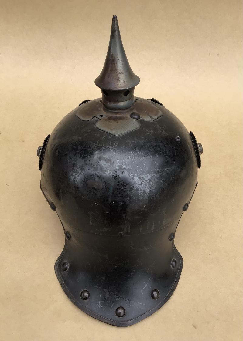 WW1 German Jager Zu Pferde Other Rank Helmet - 1916