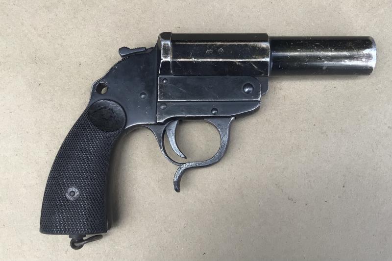 German WW2 Leuchtpistole 34 Erma Flare Gun (1940 Dated)