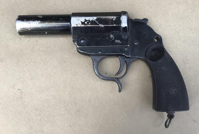 German WW2 Leuchtpistole 34 Erma Flare Gun (1940 Dated)
