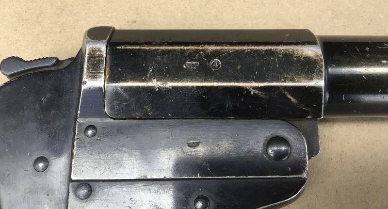German WW2 Leuchtpistole 34 Erma Flare Gun (1940 Dated)