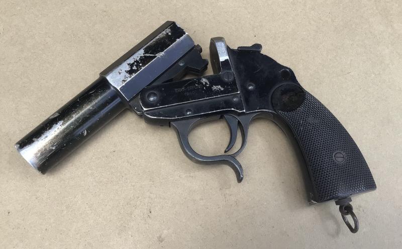 German WW2 Leuchtpistole 34 Erma Flare Gun (1940 Dated)