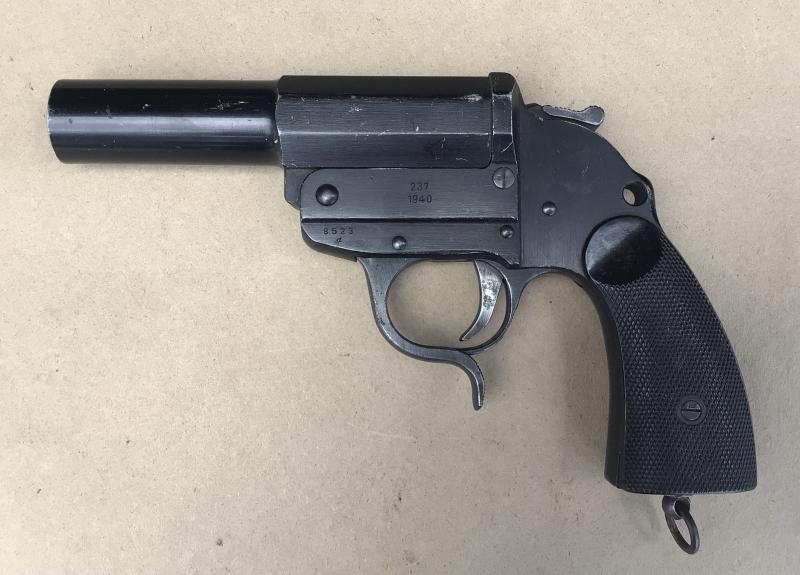 German WW2 Leuchtpistole 34 Flare Pistol 1940 Dated