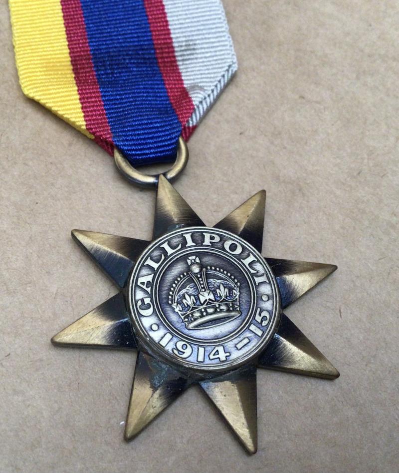 Australia WW1 Gallipoli Star- Unofficial Medal