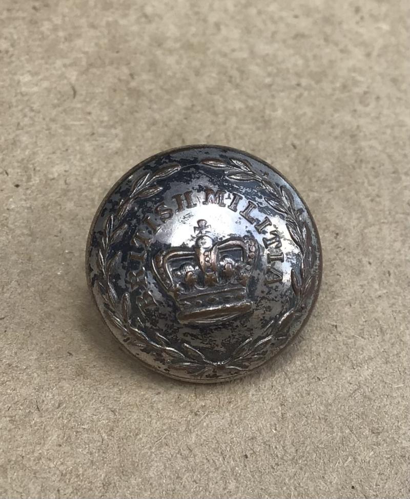 Canada: British Militia Button c.1850’s