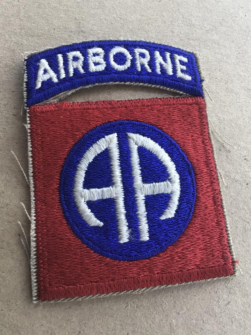 Original WW2 82nd Airborne Patch