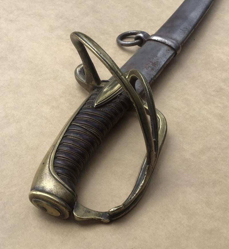 FRENCH NAPOLEONIC MODEL AN XI LIGHT CAVALRY OFFICER’S SWORD
