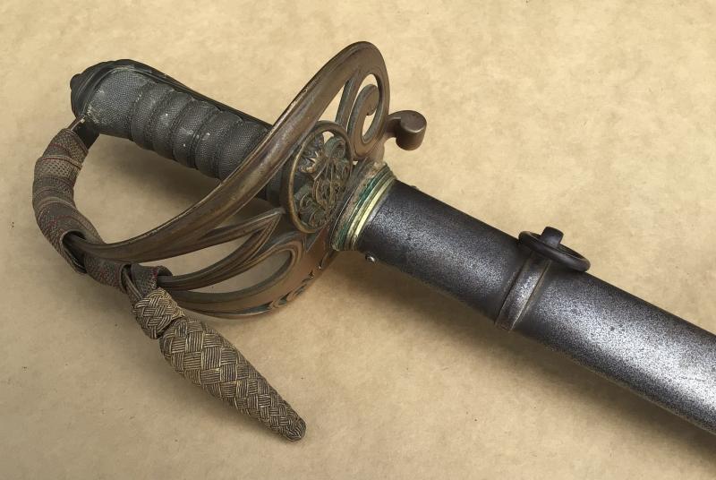 British 1845 Pattern “Gothic Hilt” Infantry Officers Sword.