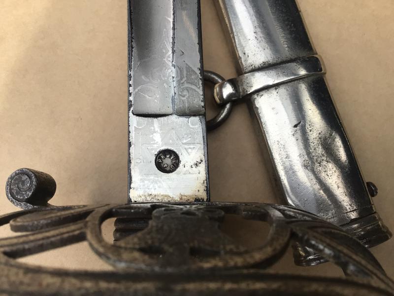 British 1827 Pattern Rifle Regiment Sword