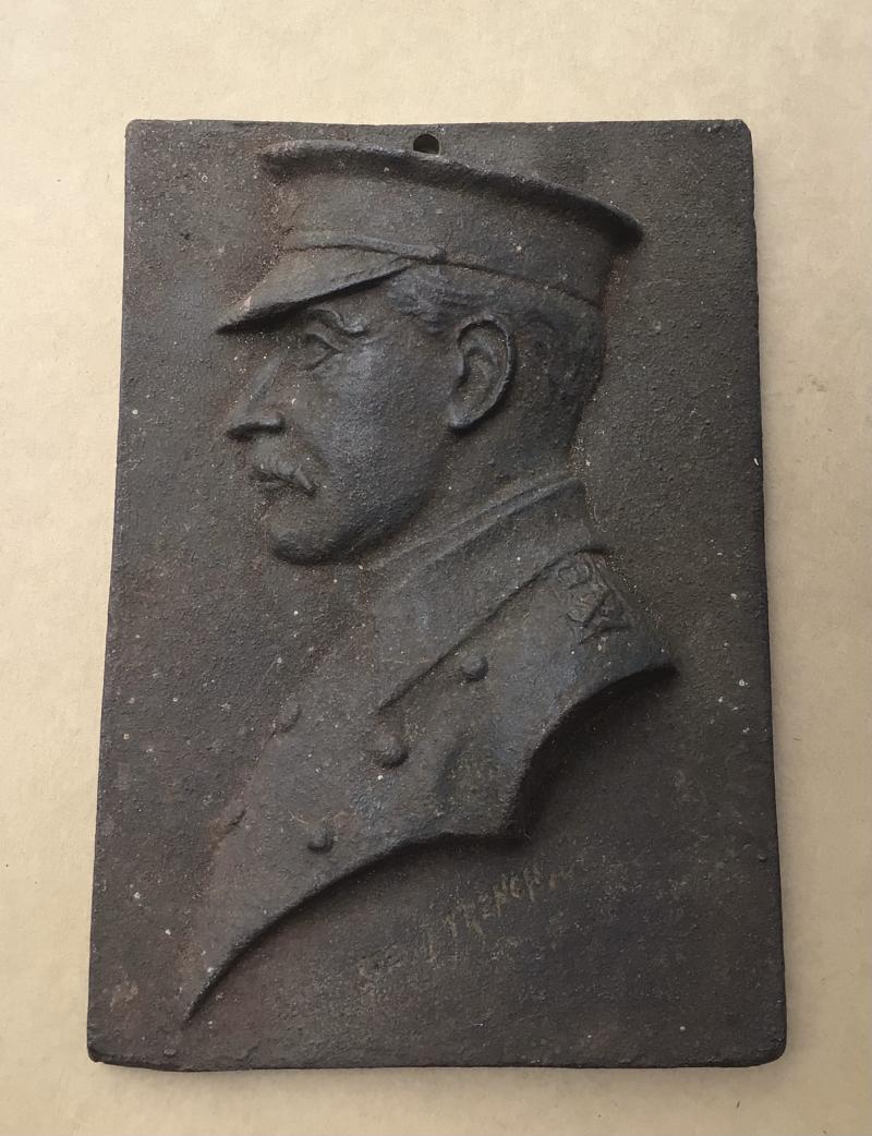 WW1 Field Marshal Sir John French Wall Plaque