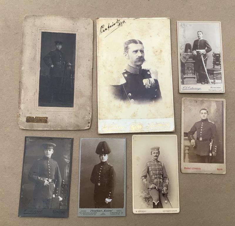 Selection of Pre WW1 Imperial German CDV Photographs