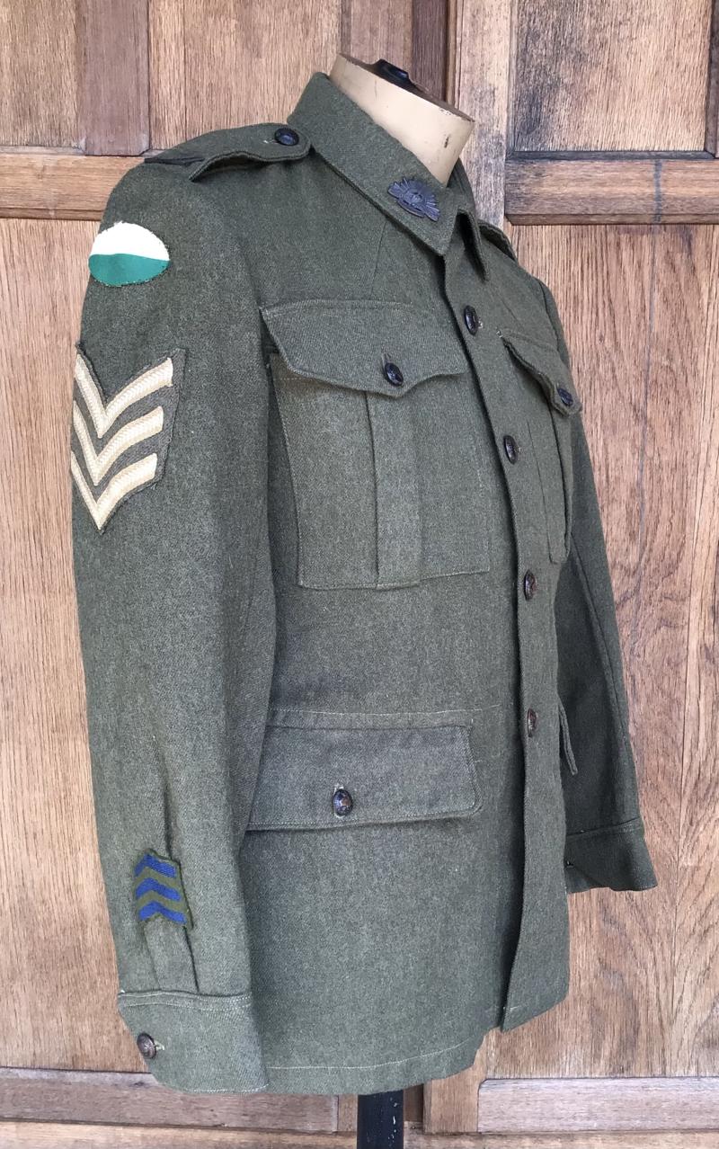 Australia WW2 36th Battalion Service Dress Tunic