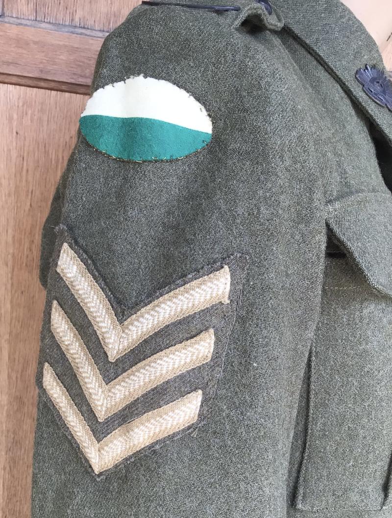 Australia WW2 36th Battalion Service Dress Tunic