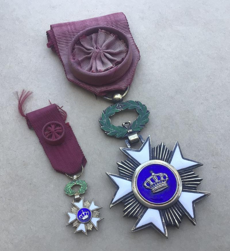 Belgium Order of the Crown - Officer