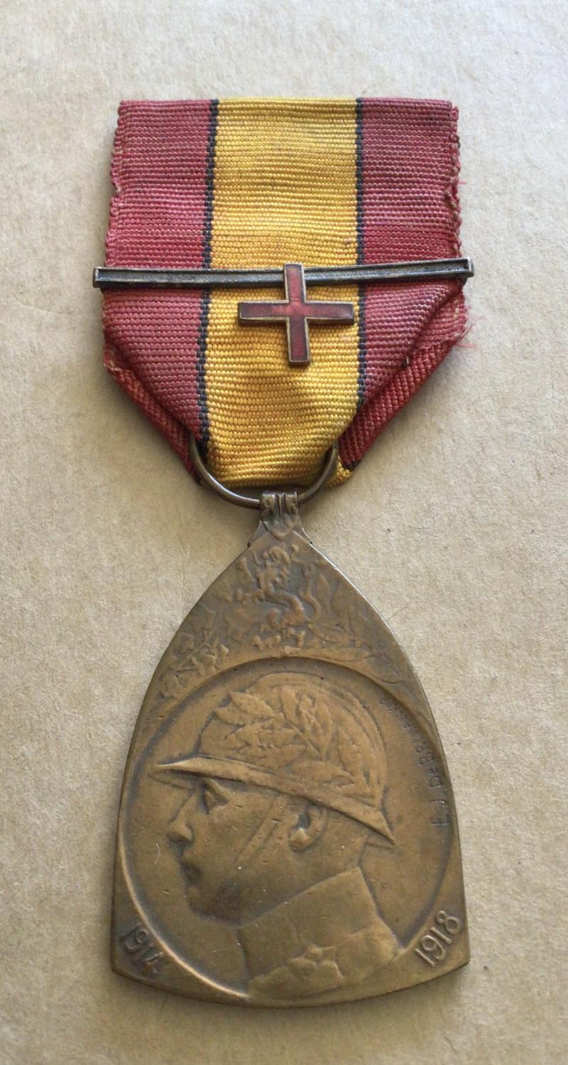 WW1 Belgium Commemorative Medal1914–1918