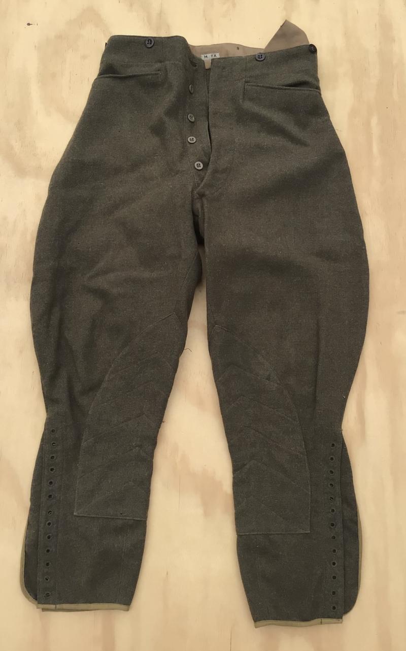 Australia WW2 Army Mounted / Despatch Rider Trouser