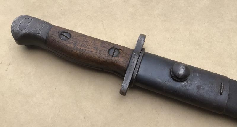 Australia Lithgow 1919 Dated Pattern 1907 Bayonet
