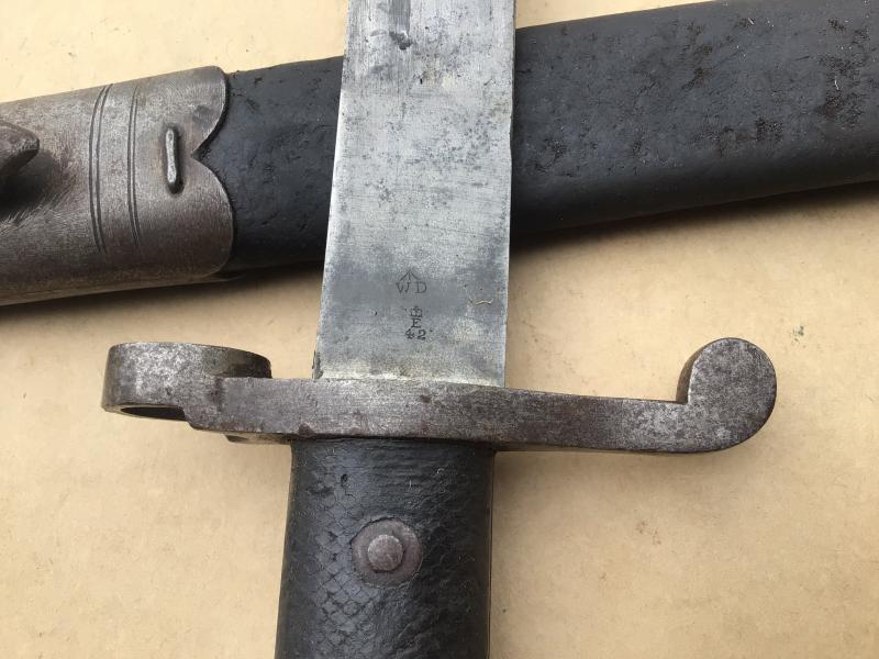 British Pattern 1887 Bayonet.