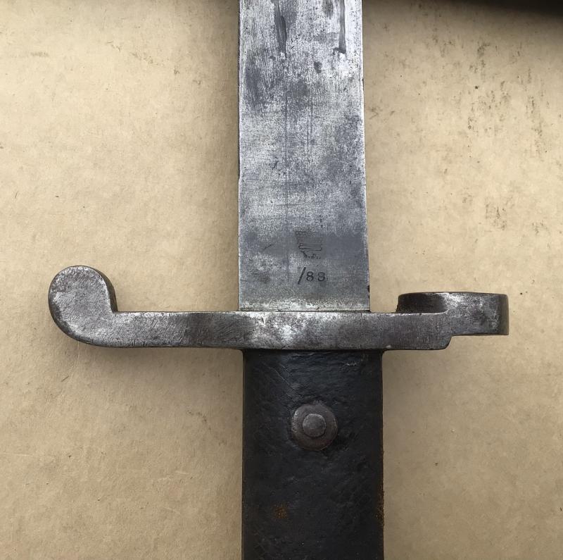 British Pattern 1887 Bayonet.