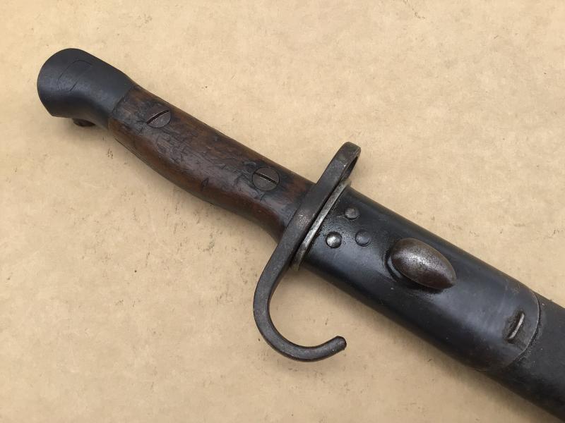 British WW1 Pattern 1907 Hooked Quillon Bayonet