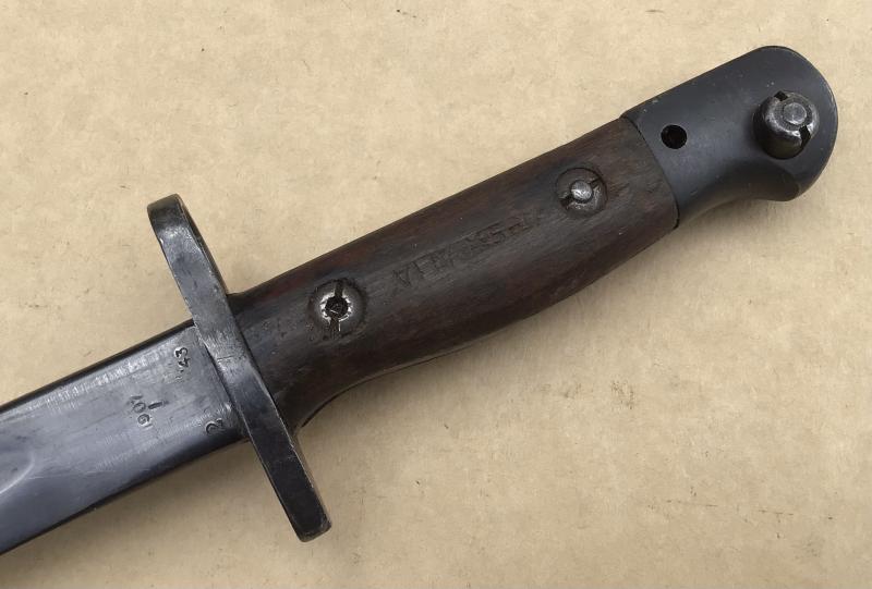 Australia WW2 Pattern 1907 Bayonet - 1943