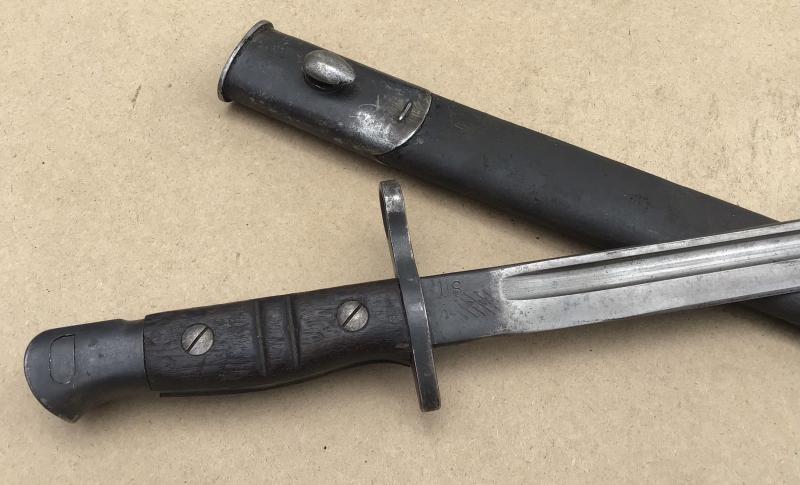 British WW1 -WW2 P13 Bayonet  (US M1917)