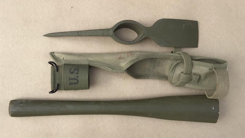 US WW2 Pick-Mattock Intrenching M1910