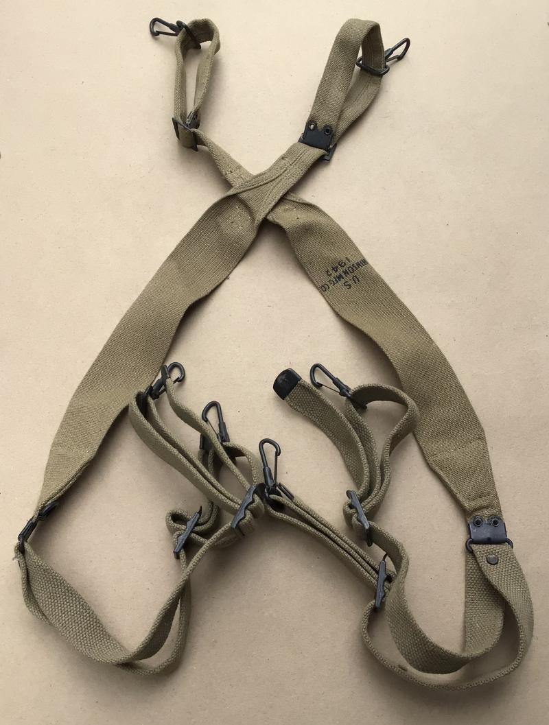 US WW2 Suspenders, Belt, M1936