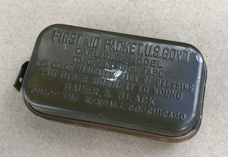 US WW2 First aid Packet- Carlisle Model