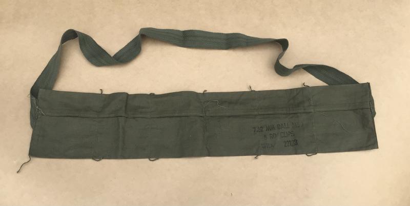 US Vietnam war Period Disposable Ammunition Bandolier