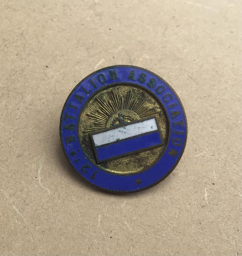 Australia WW1 12th Battalion Association Lapel Badge.