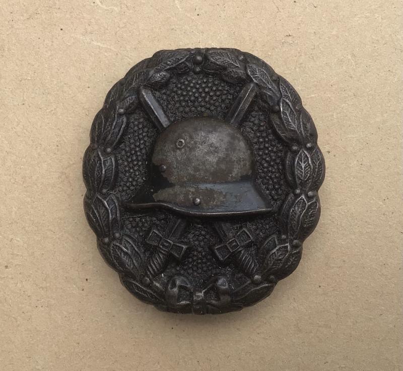 WW1 German Wound Badge in Black