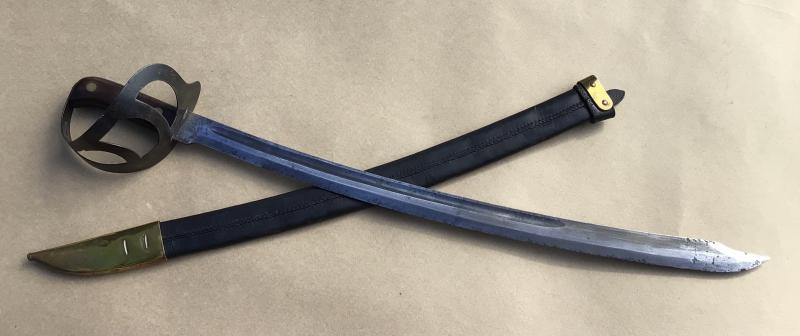 WW2 Dutch Model 1898 Klewang Cutlass