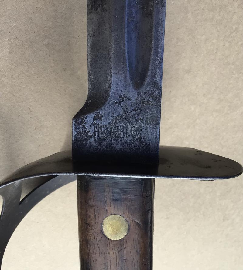 WW2 Dutch Model 1898 Klewang Cutlass