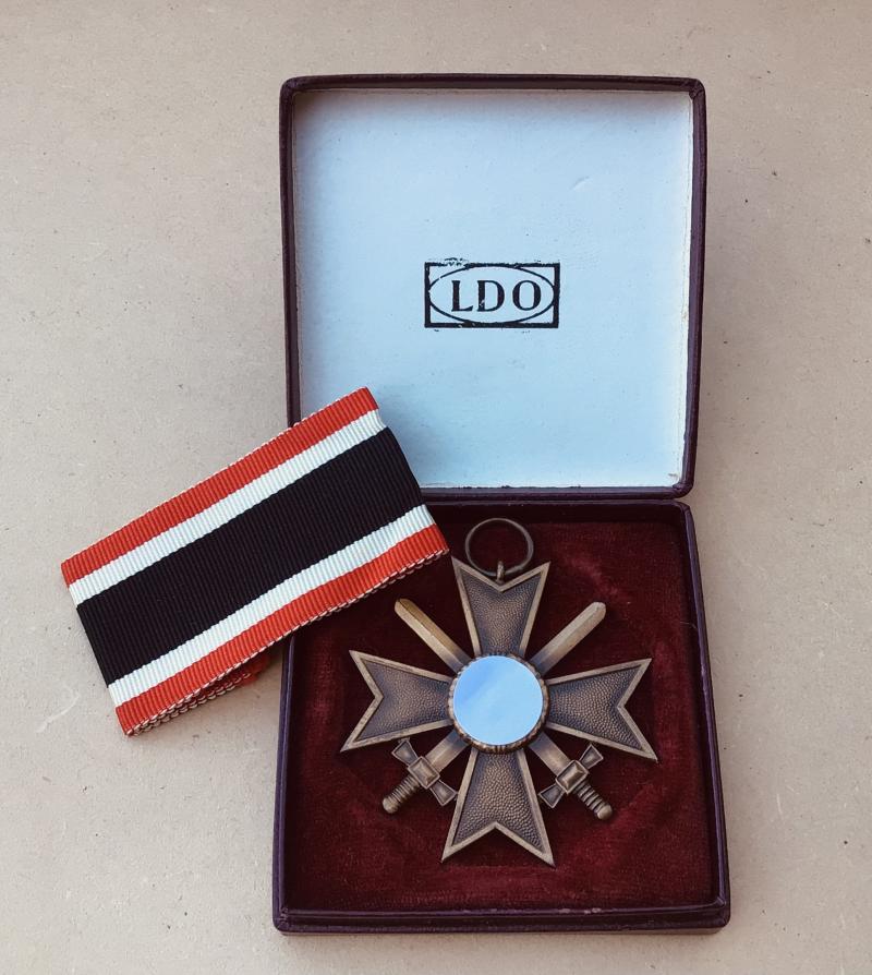 Germany WW2 Cased 1939 War Merit Cross 2nd Class