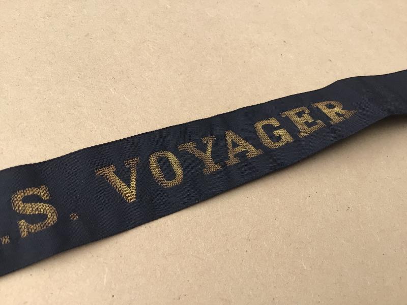 Australia WW2 HMAS Voyager Tally Band