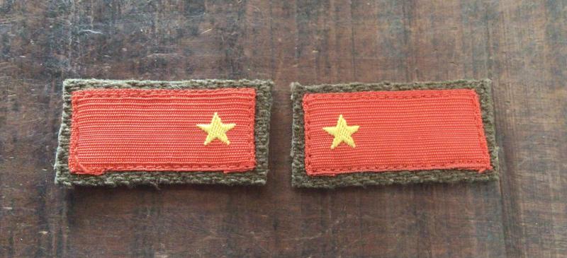 Imperial Japanese Army Collar Rank Badges